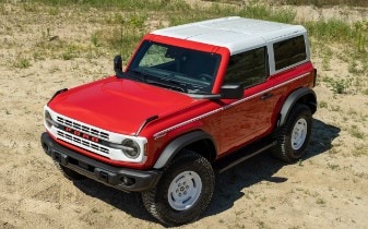 2023 Bronco Heritage Edition Race Red